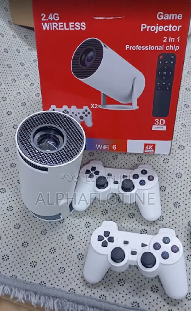 HY300 Gaming Projector Ideal for Games,movies, $ Streaming Android 13