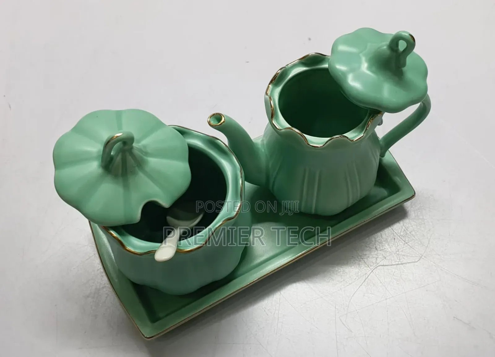 Executive Home Fashion 3in1 Ceramic Set - 250ml Sgardish,400ml Kettle,