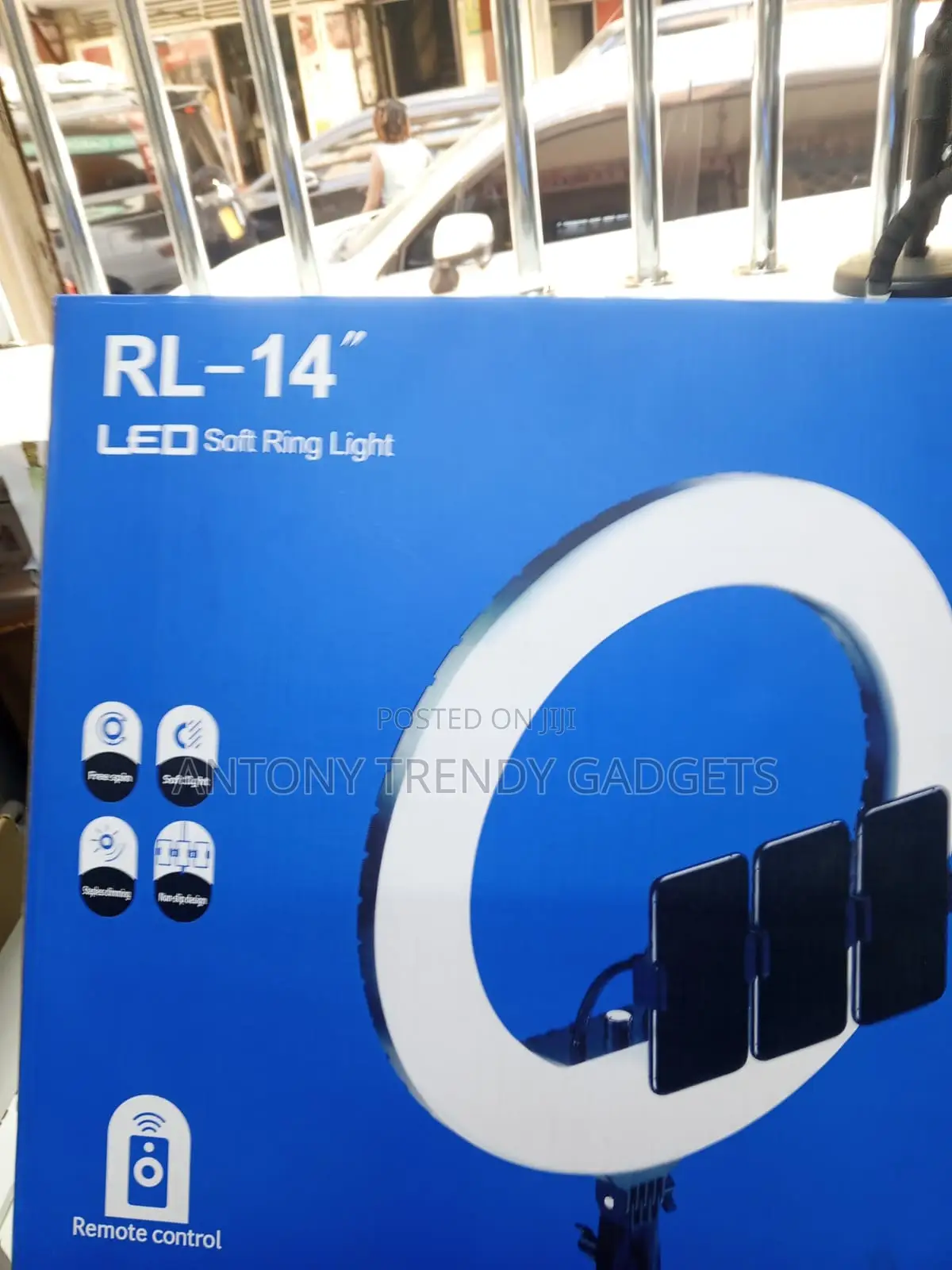 14-inch Rl-14 Dimmable Led Ring Light For Video & Makeup