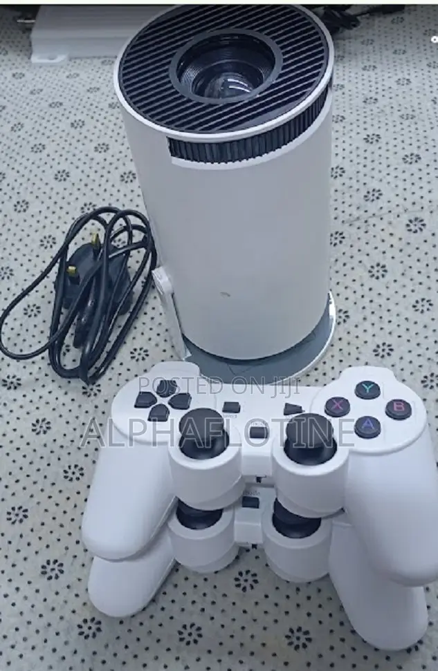 Hy300 Projector Native 1080p With Gaming Console