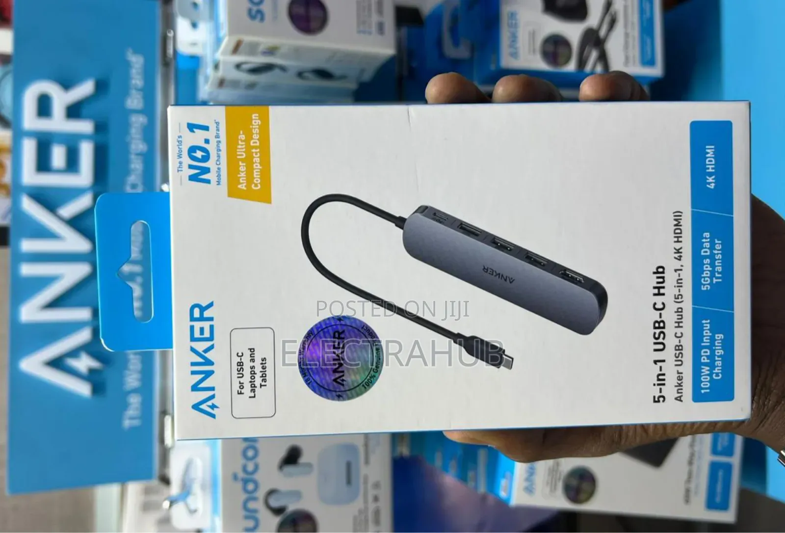 Anker 5-in-1 Usb-C Hub With Hdmi