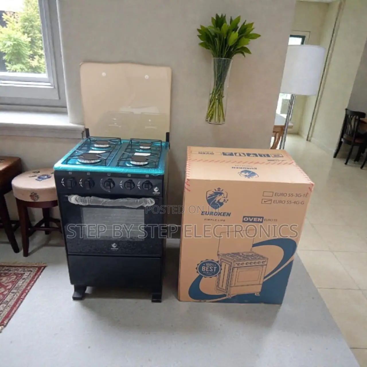 Durable Quality Free Standing Cooker With Gas Oven and Easy Ignition