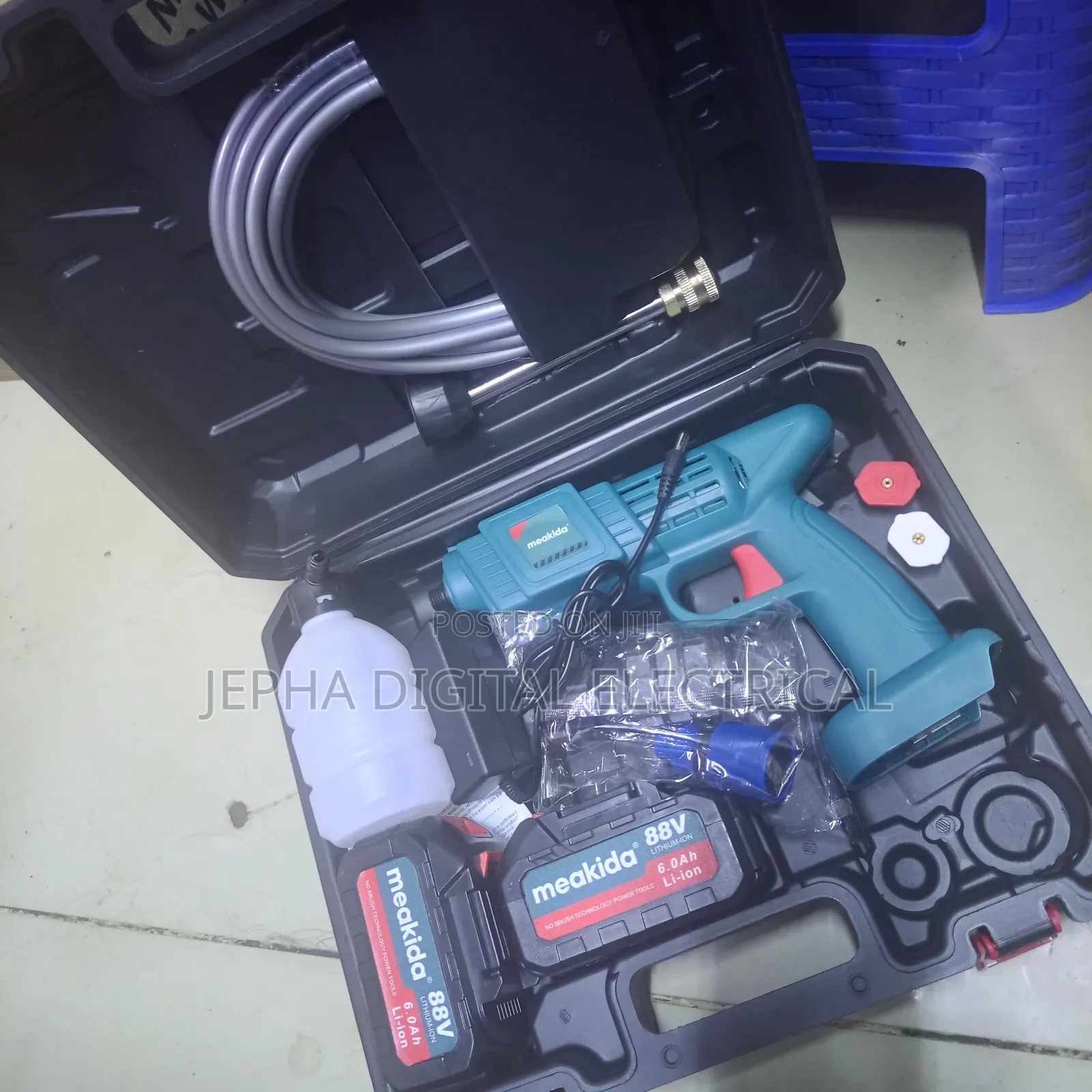 Rechargeable  Meakida Cordless  Car Wash Machine
