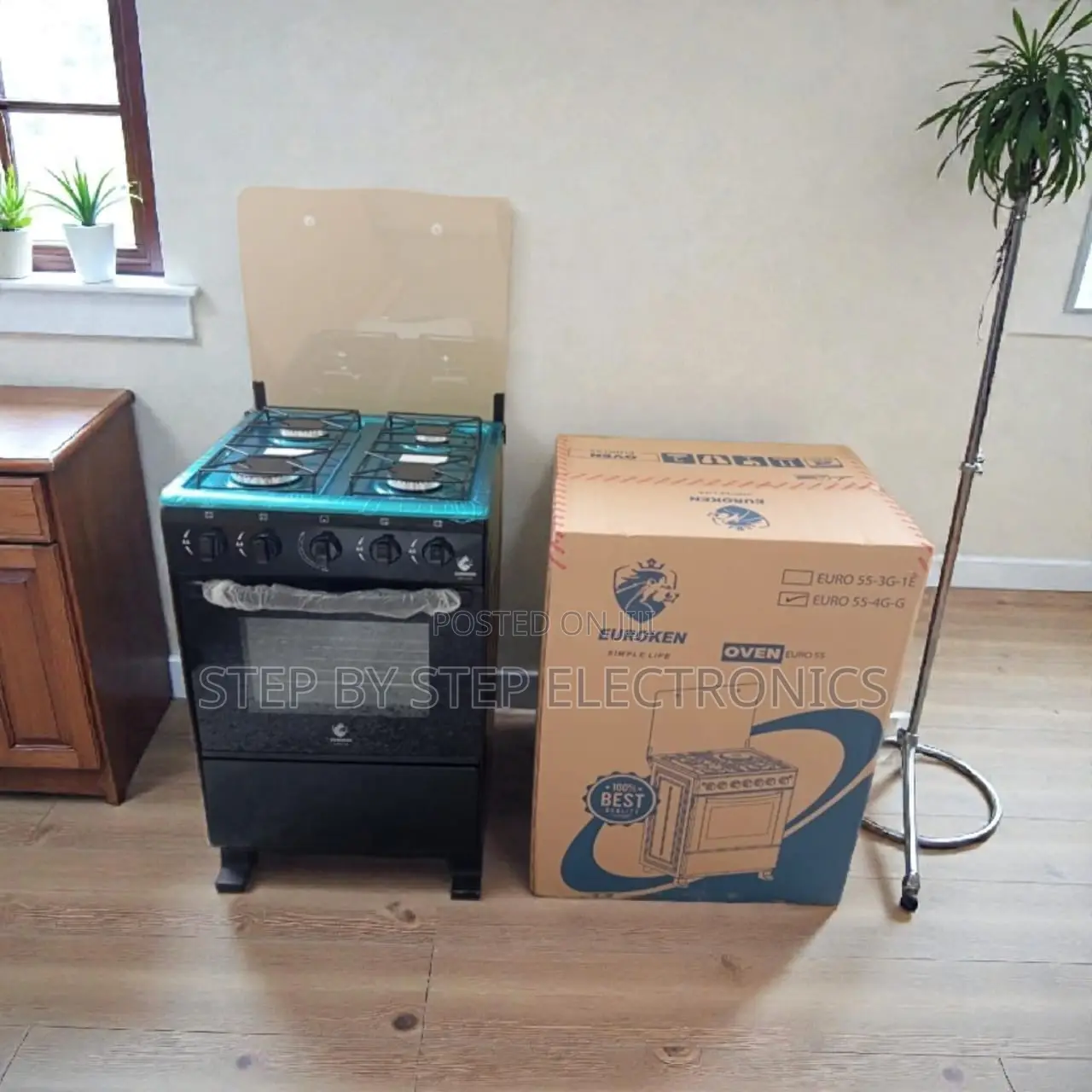 Efficient and Convenient Free Standing Cooker With Gas Oven for Home