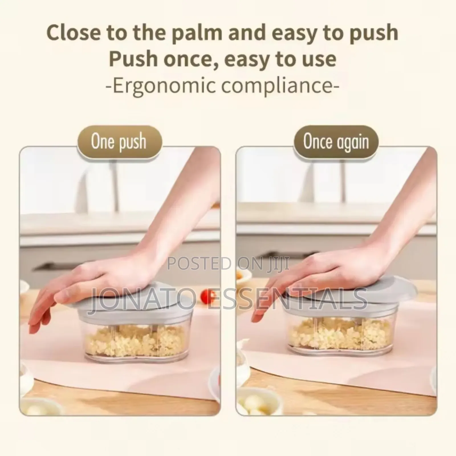 Manual Garlic Onion Chopper Vegetable Cutter