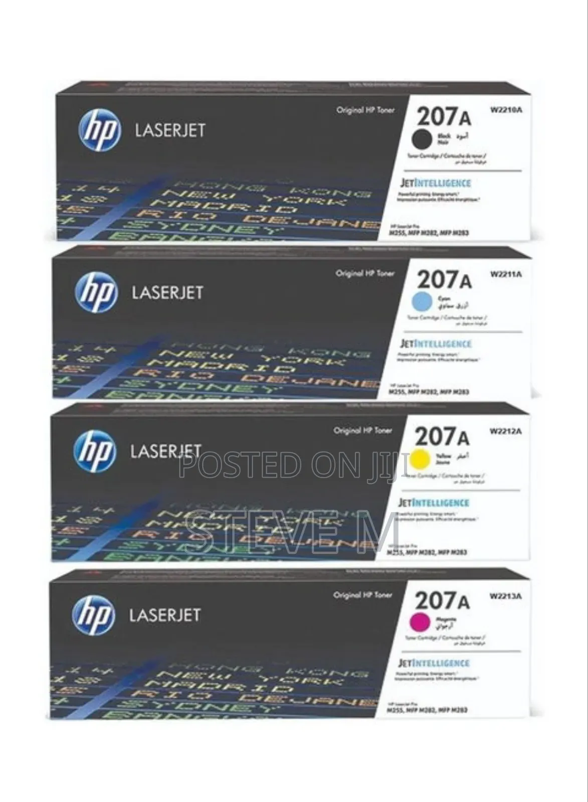 Hp 207a Black Original Toner Cartridge (W2210a)