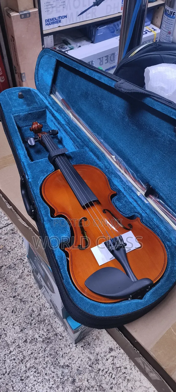 Best Quality Maple Leaf 3/4 Violin Instrument