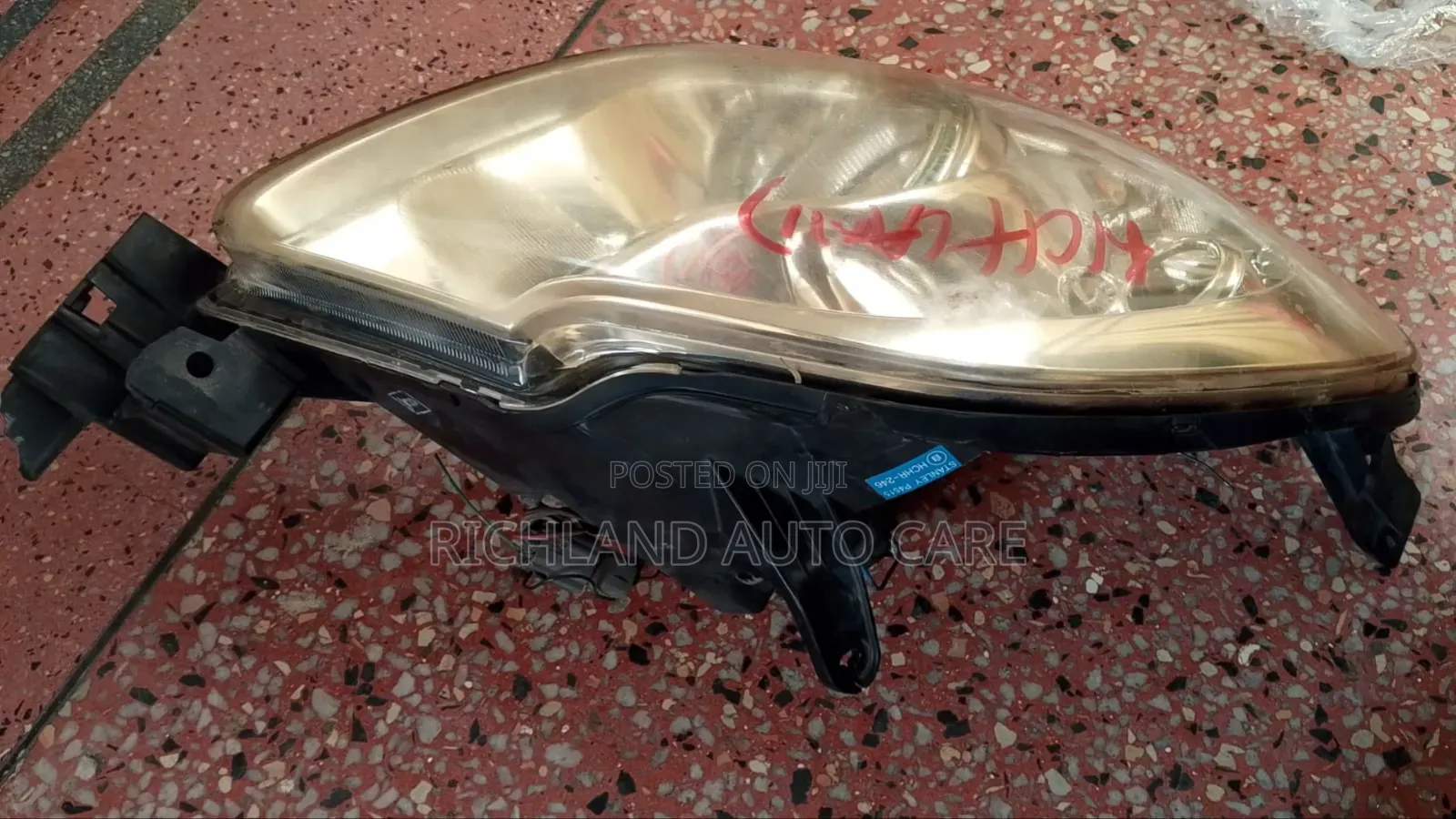 Headlight Mazda Verisa