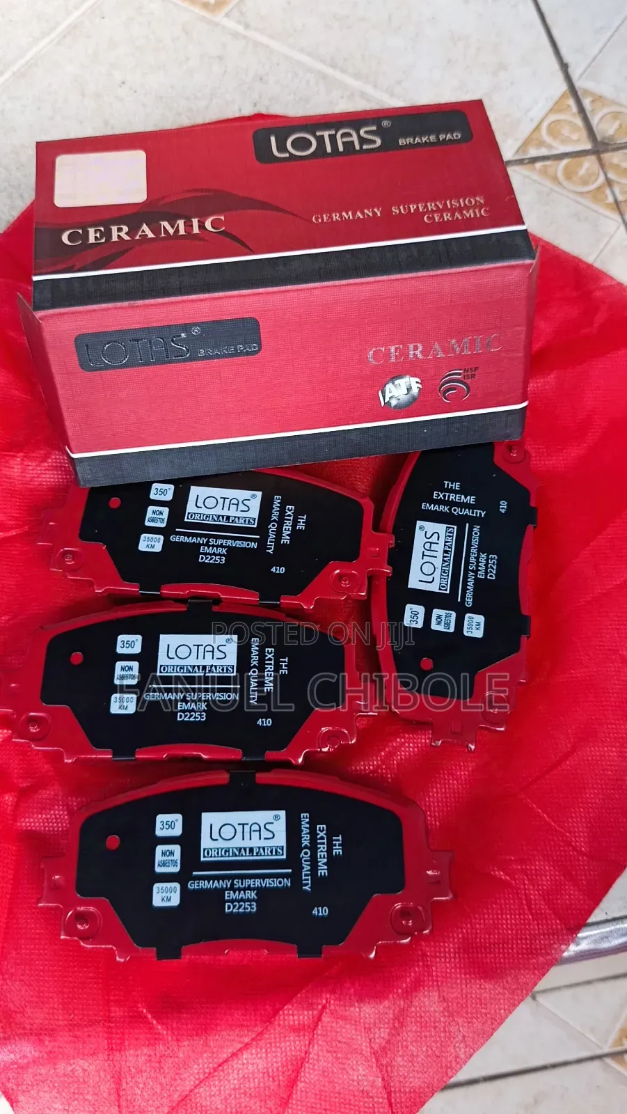 New Ceramic Lotus Brake Pads