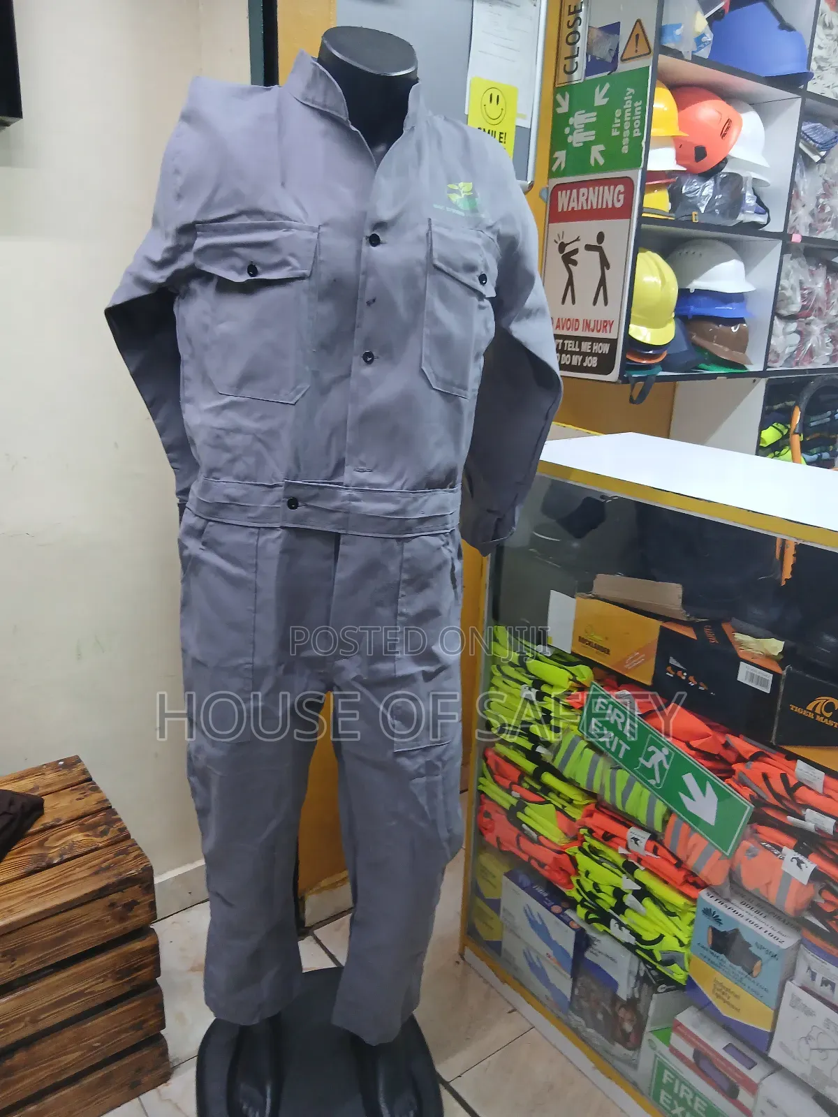 Free Size Grey Overall