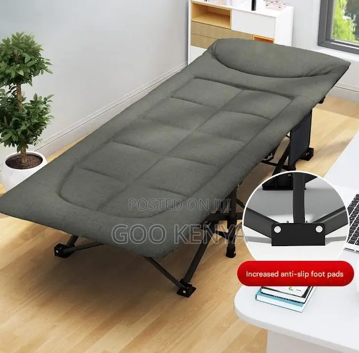 Home Chair; Ultra-Comfort Modern Folding Cot With Adjustable Backrest