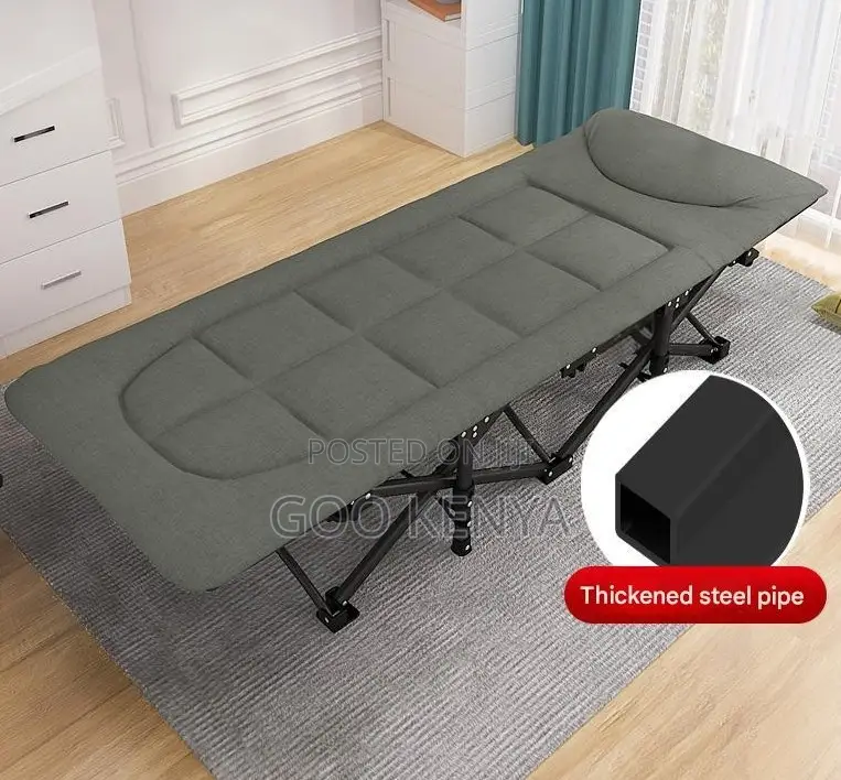 Home Chair; Ultra-Comfort Modern Folding Cot With Adjustable Backrest