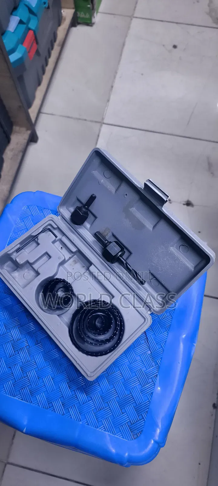 Affordable 11pc Hole Saw Set With Accessories