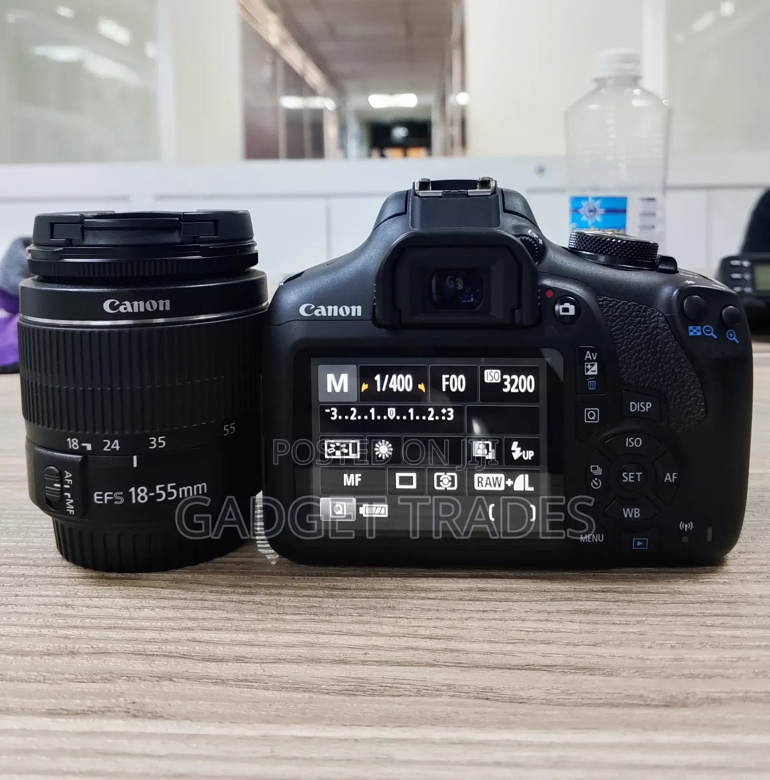 Canon Eos 2000d DSLR Camera With 18-55mm Lens