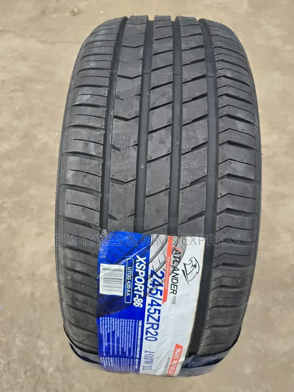 245 /45 R20 Atlander Tyres (Thailand) Xsport - 86.