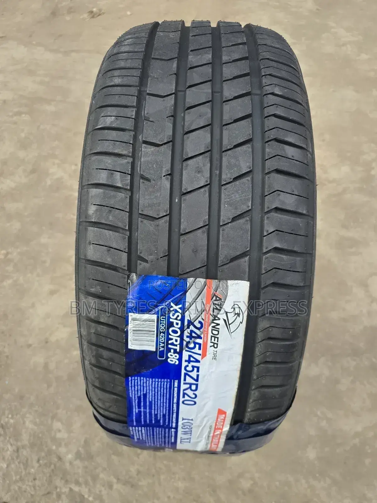 245 /45 R20 Atlander Tyres (Thailand) Xsport - 86.