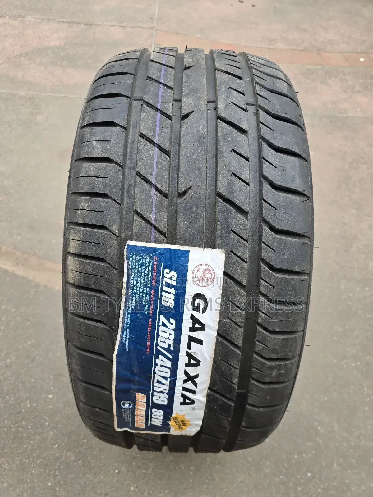 265 /40 R19 Galaxia Tyres.