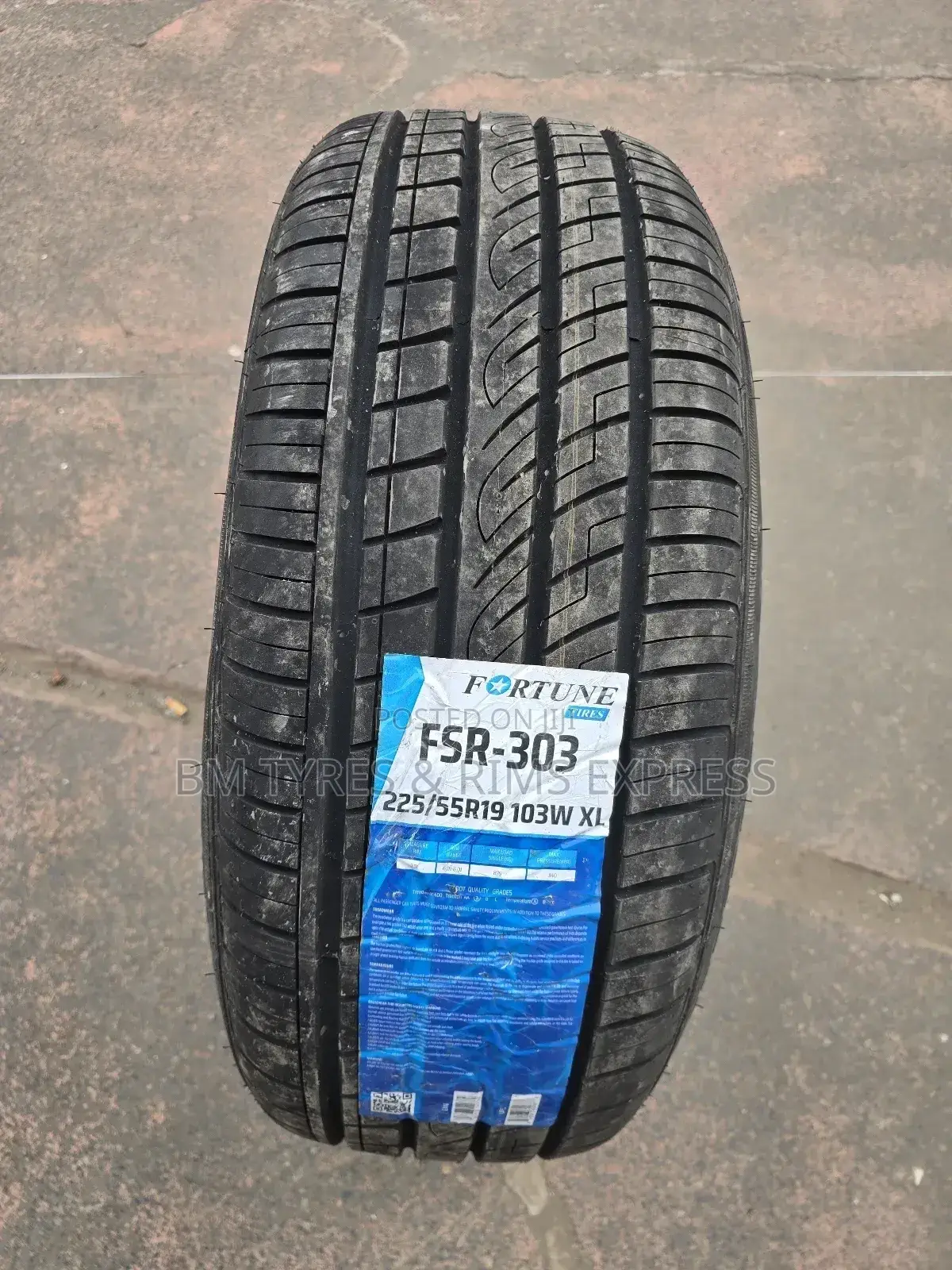 225 /55 R19 Fortune