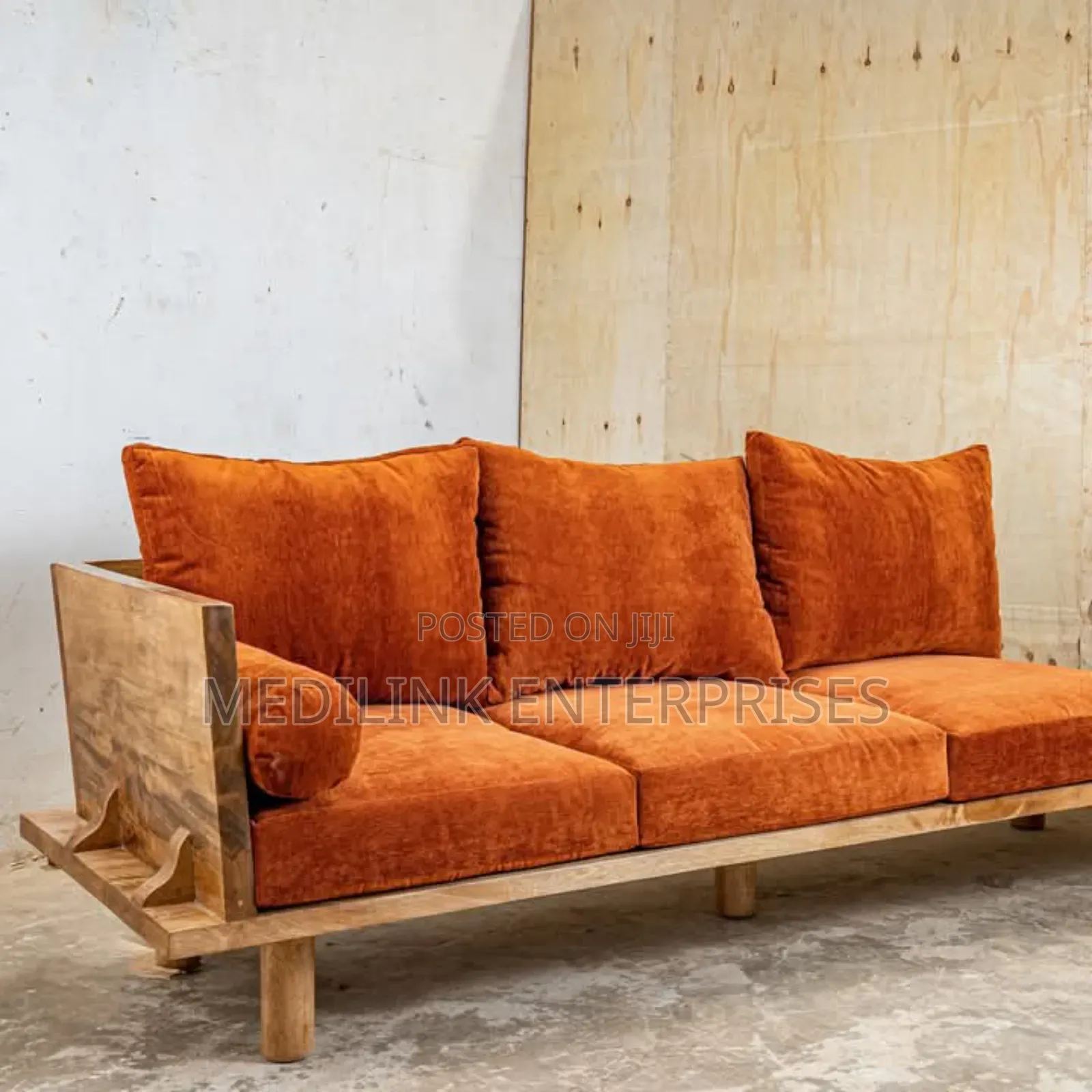 3-Seater Wood Mix Relish Sofa Set