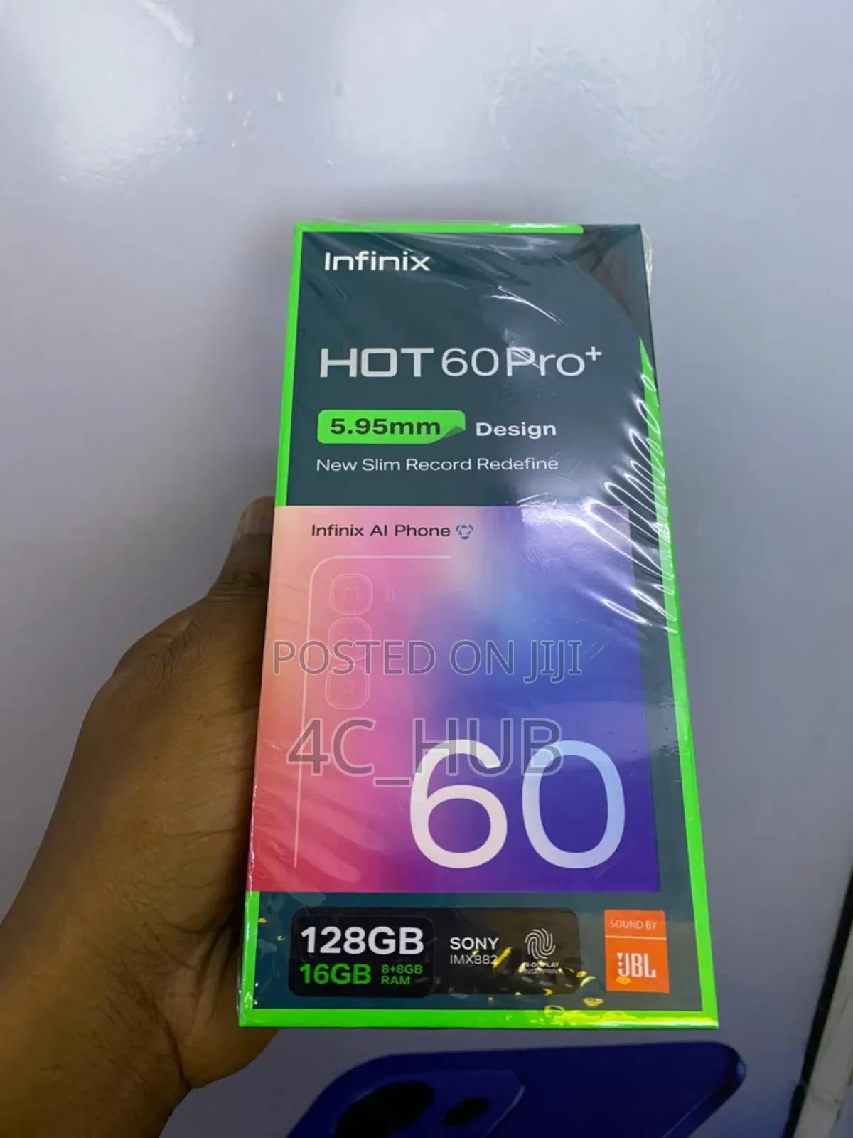 New Infinix Hot 60 Pro+ 128 GB Black