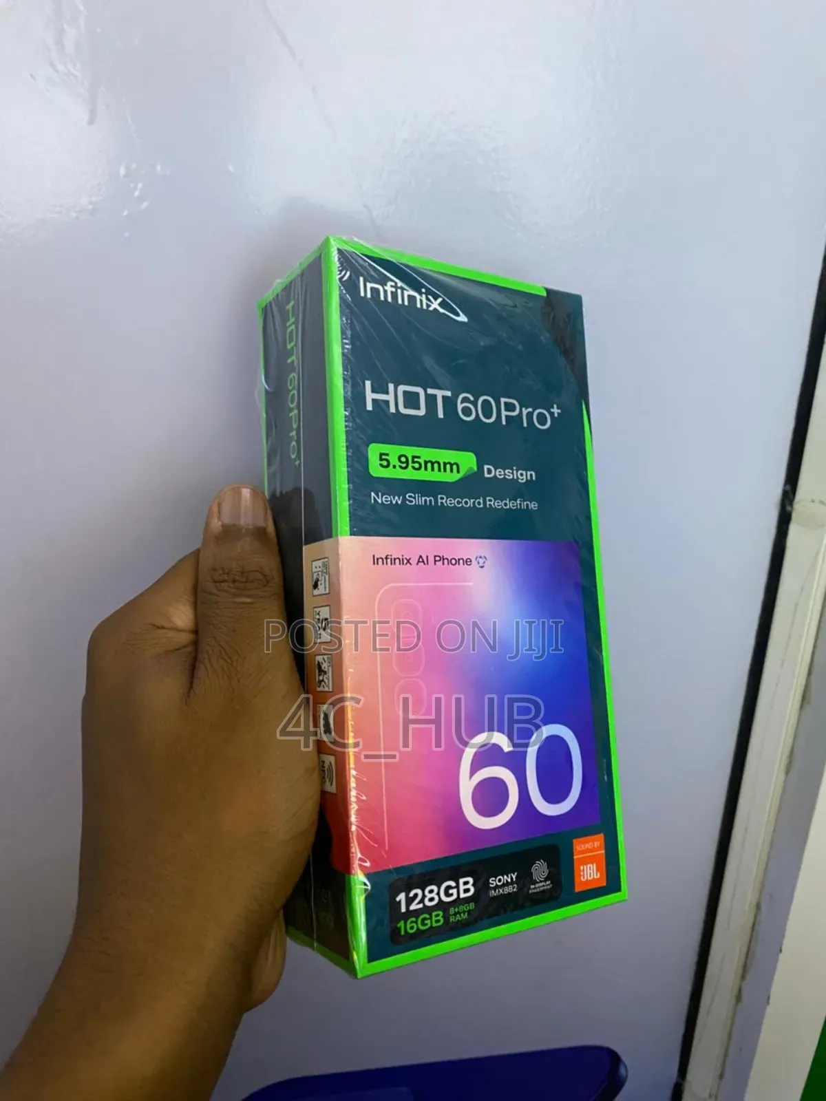 New Infinix Hot 60 Pro+ 128 GB Black