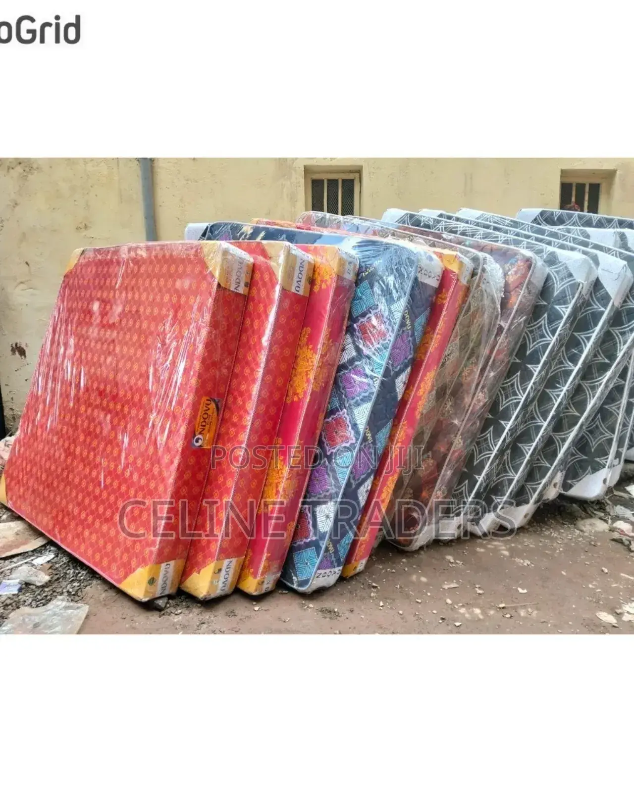 Ndovu 10" Plain Medium Density 6by6 Mattress