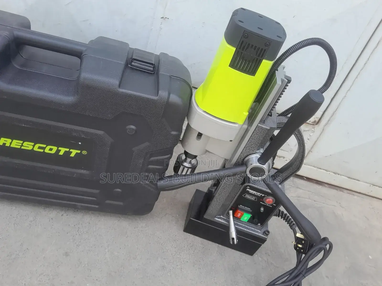 Electric Powered Magnetic Drill