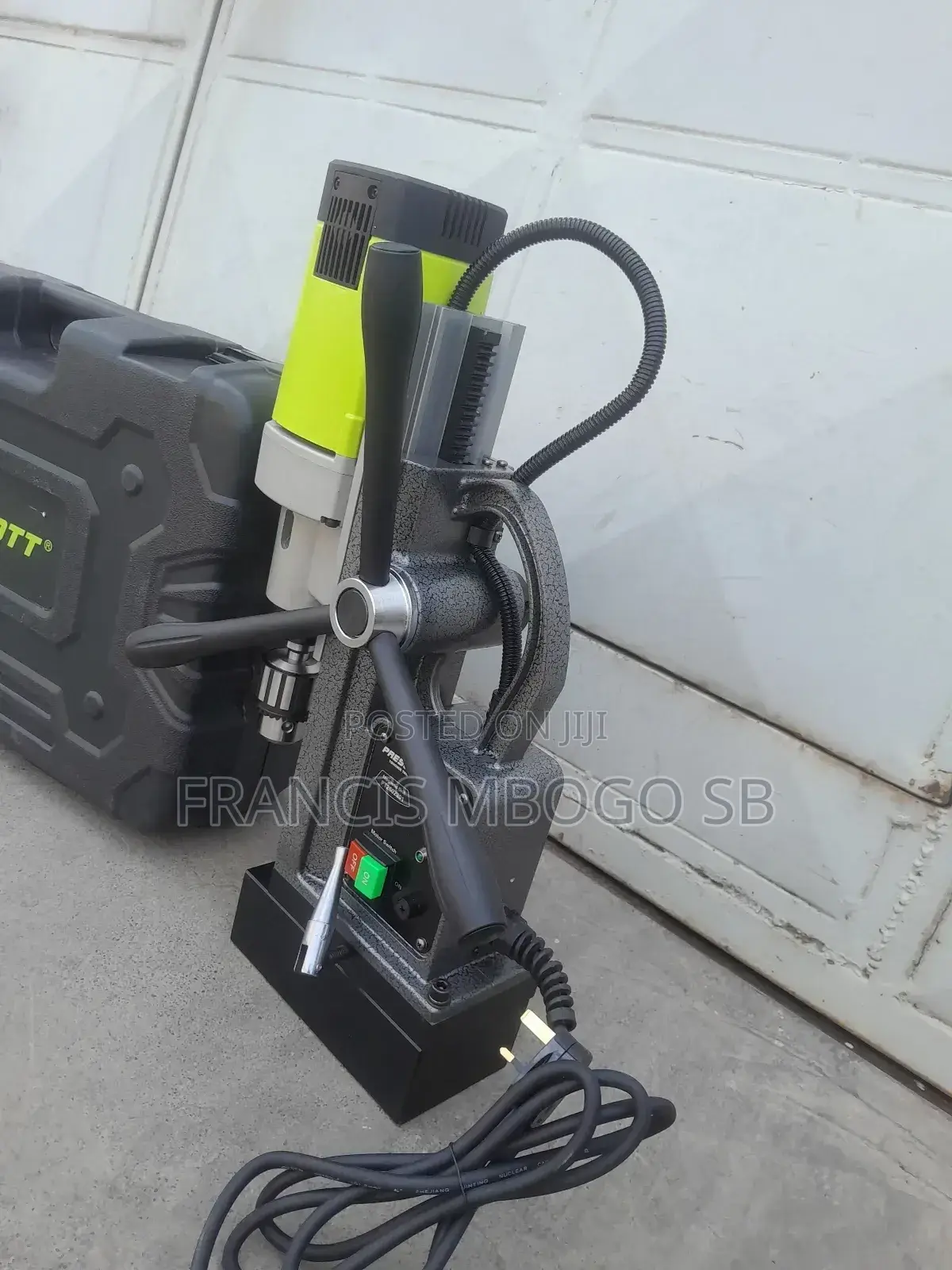 Electric Powered Magnetic Drill