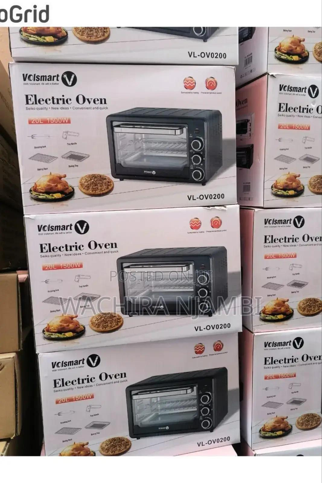20 Litres Volsmart Electric Oven