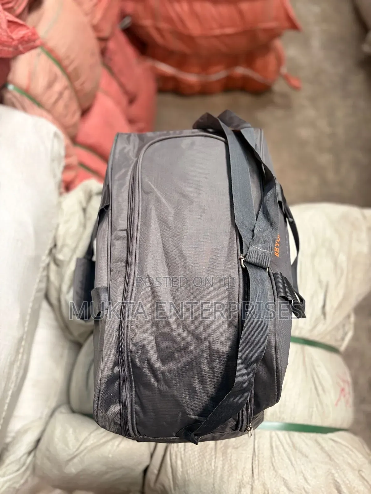 Travelling Bag Jecard Trolley Wheel 22"