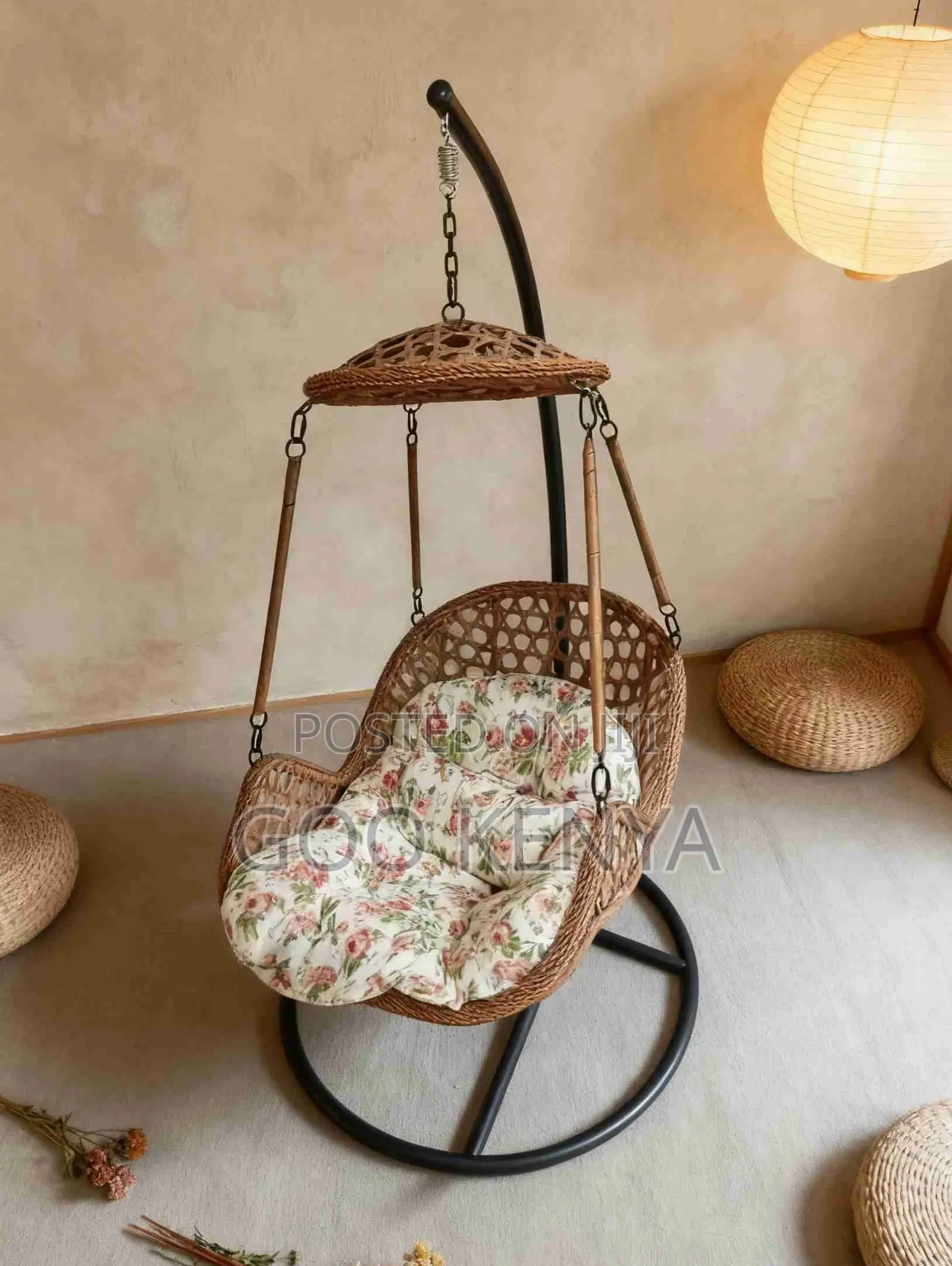 Home Chair; Rope Bird’S Nest Hanging Chair for Living Room Bedroom