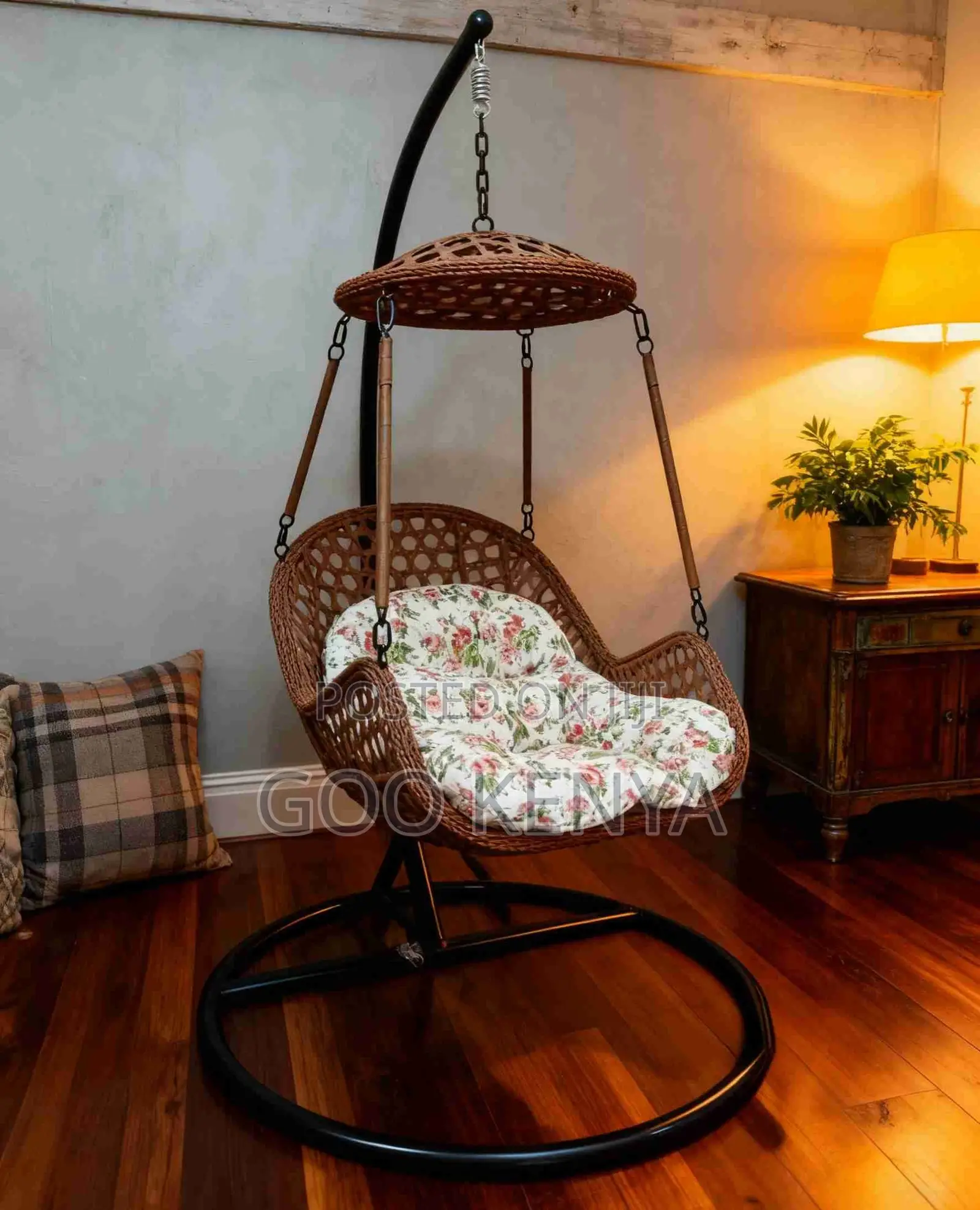 Home Chair; Rope Bird’S Nest Hanging Chair for Living Room Bedroom