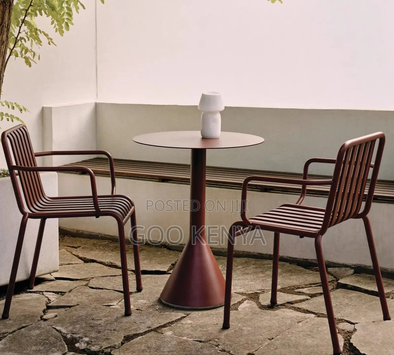 Home Chair; Heavy-Duty Plastic Restaurant Chair — Stackable Design