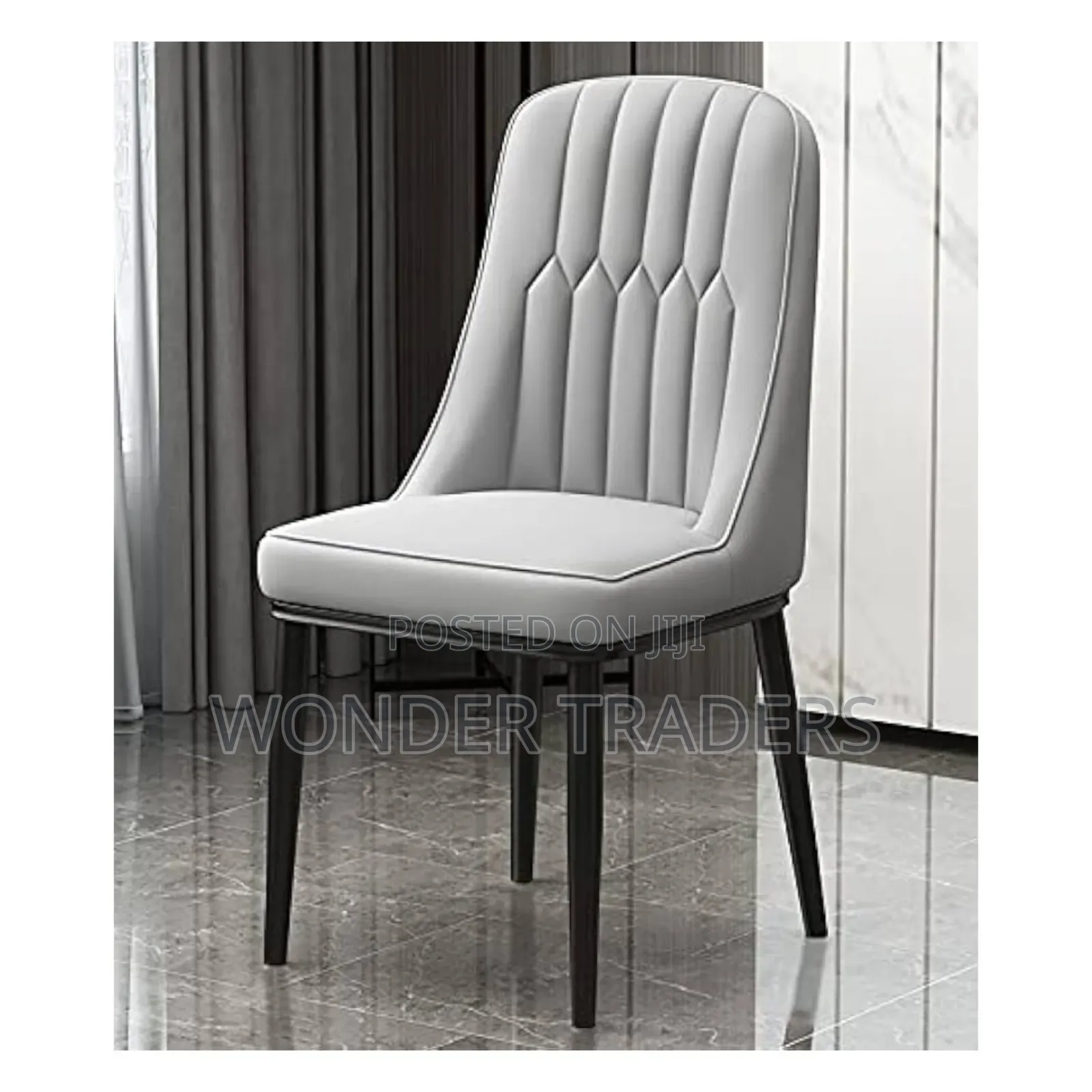 Microfibre Dining Chairs 
Color; Brown