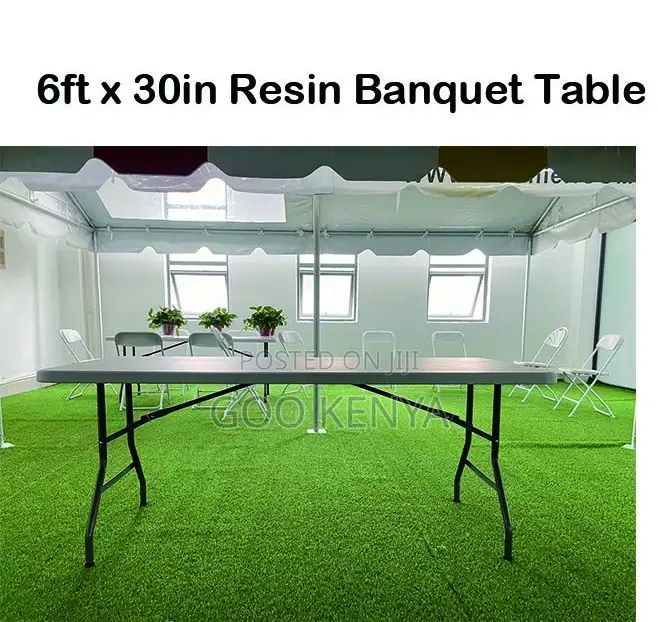 Home Table; Versatile Plastic Folding Table for Camping, Hospitality