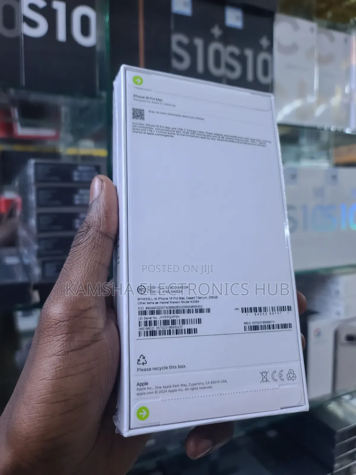 New Apple iPhone 16 Pro Max 256 GB Bronze