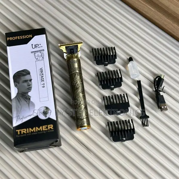 Rechargeable Cordless Electric Dragon Hair Clipper for Men Beard Trim
