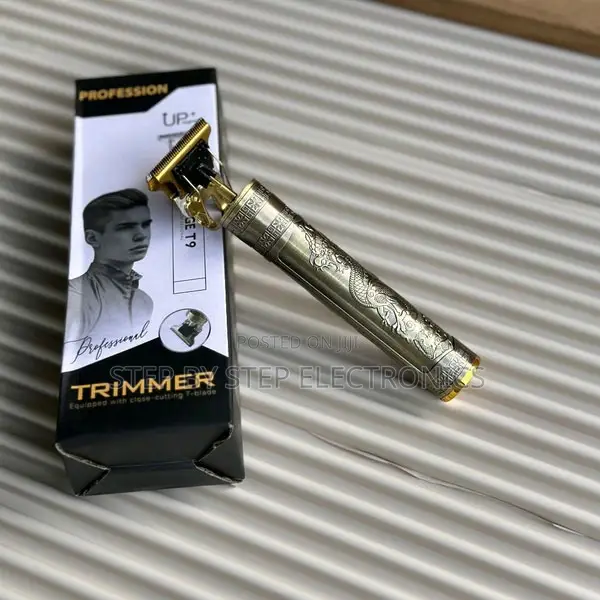 Metal Engraved Dragon Electric Hair Trimmer Usb Rechargeable Power