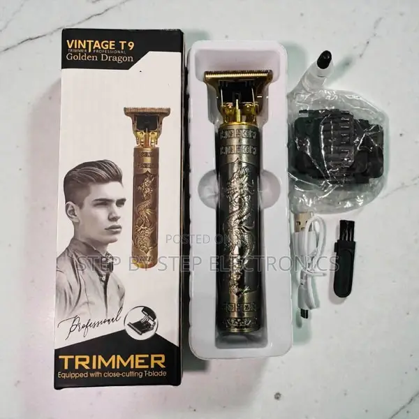 Classic Golden Dragon Vintaget9 Hair Trimmer With Rechargeable Battery