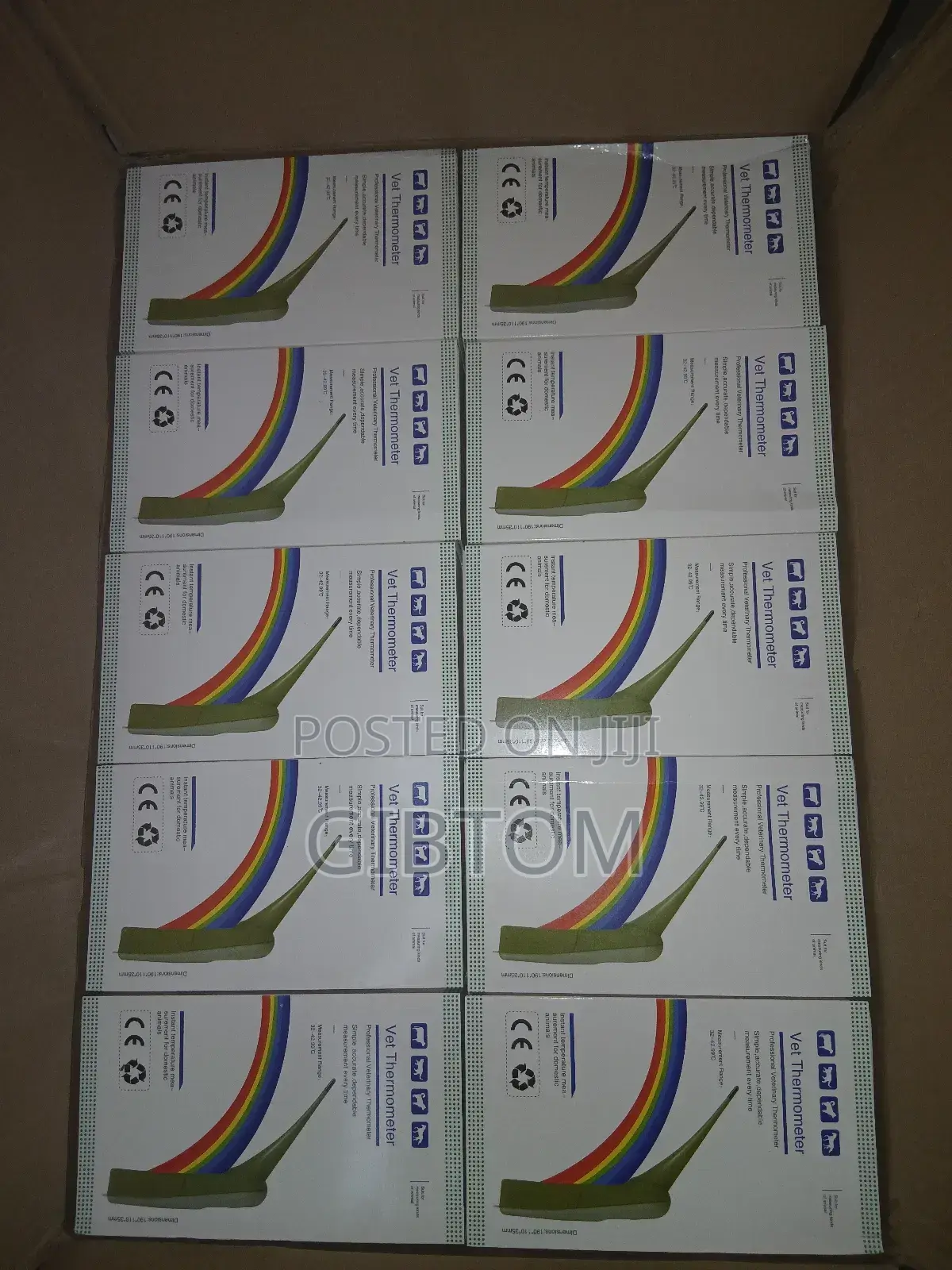 Veterinary Thermometer for Measuring Temperature of Animals