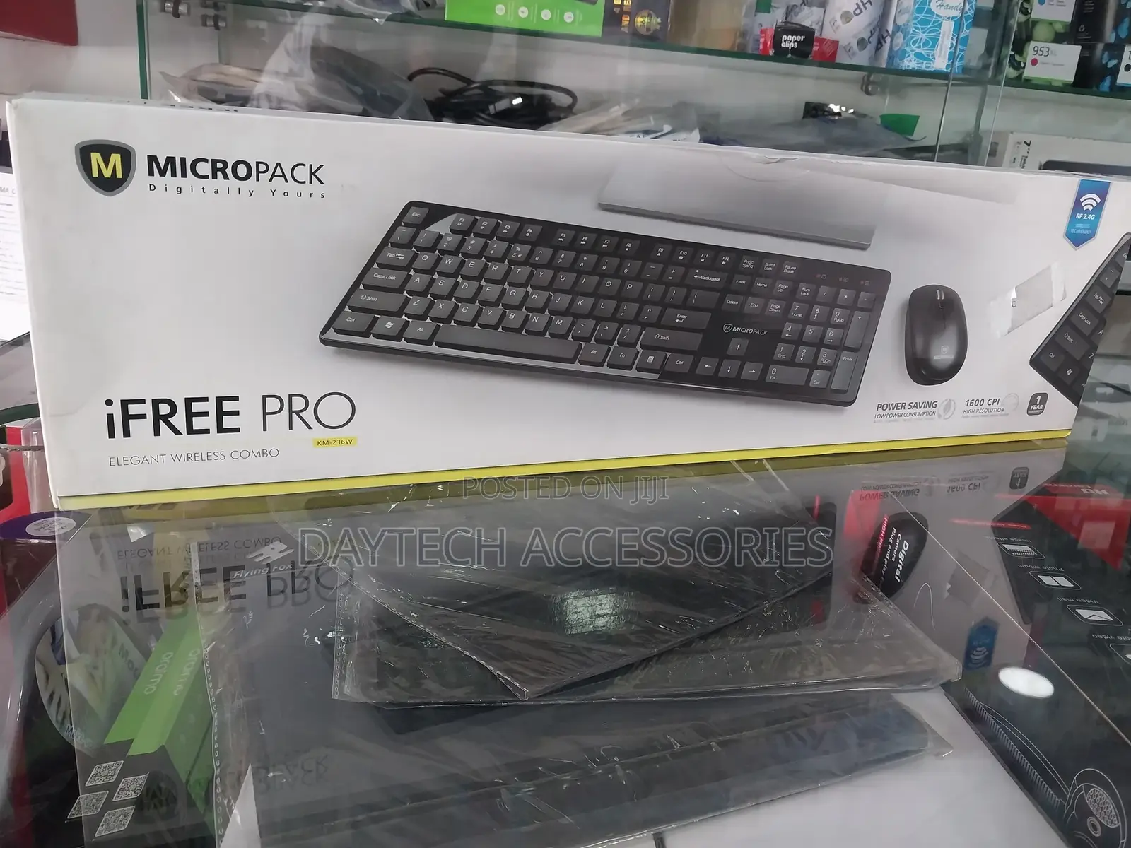 Micropack Km-236w Wireless Combo Keyboard Mouse.