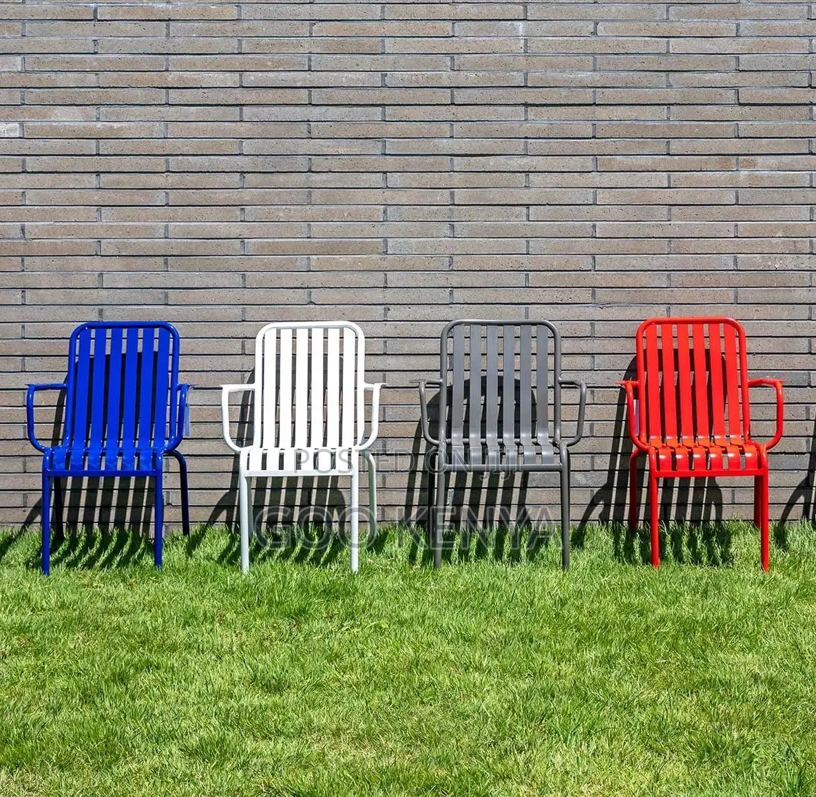 Home Chair; Portable Chromed Heavy-Duty Plastic Guest and Dining Chair