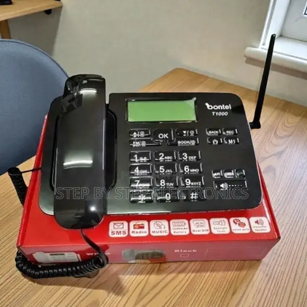 Clear Calls Long Battery Bontel T1000 GSM Wireless Landline Phone