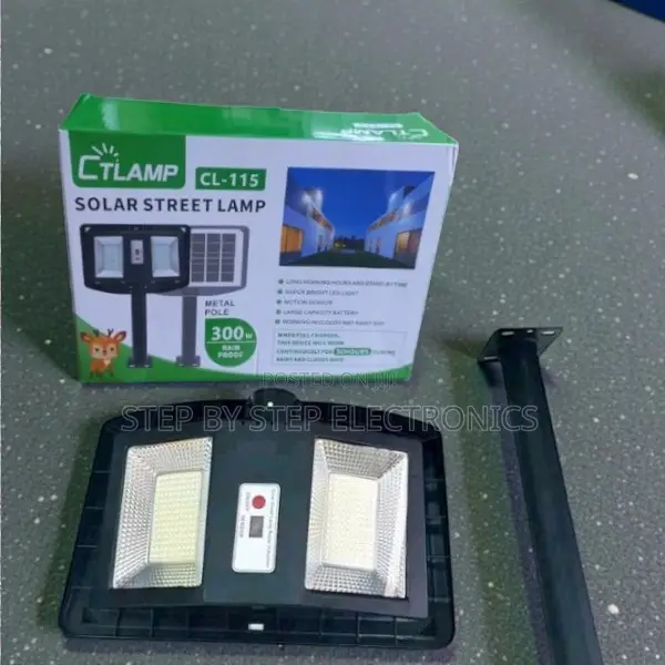 Ctlamp 300w High Brightness Led Solar Street Light for Garden Lighting