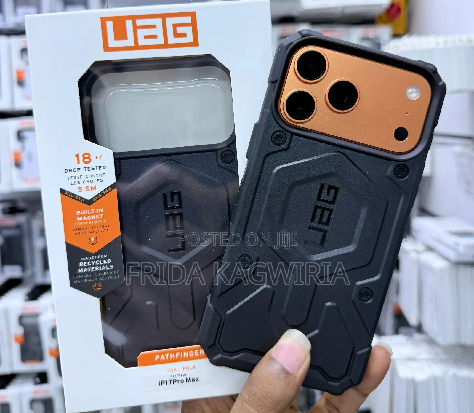 iPhone 17 Pro Max Uag Pathfinder Back Cover With Magsafe