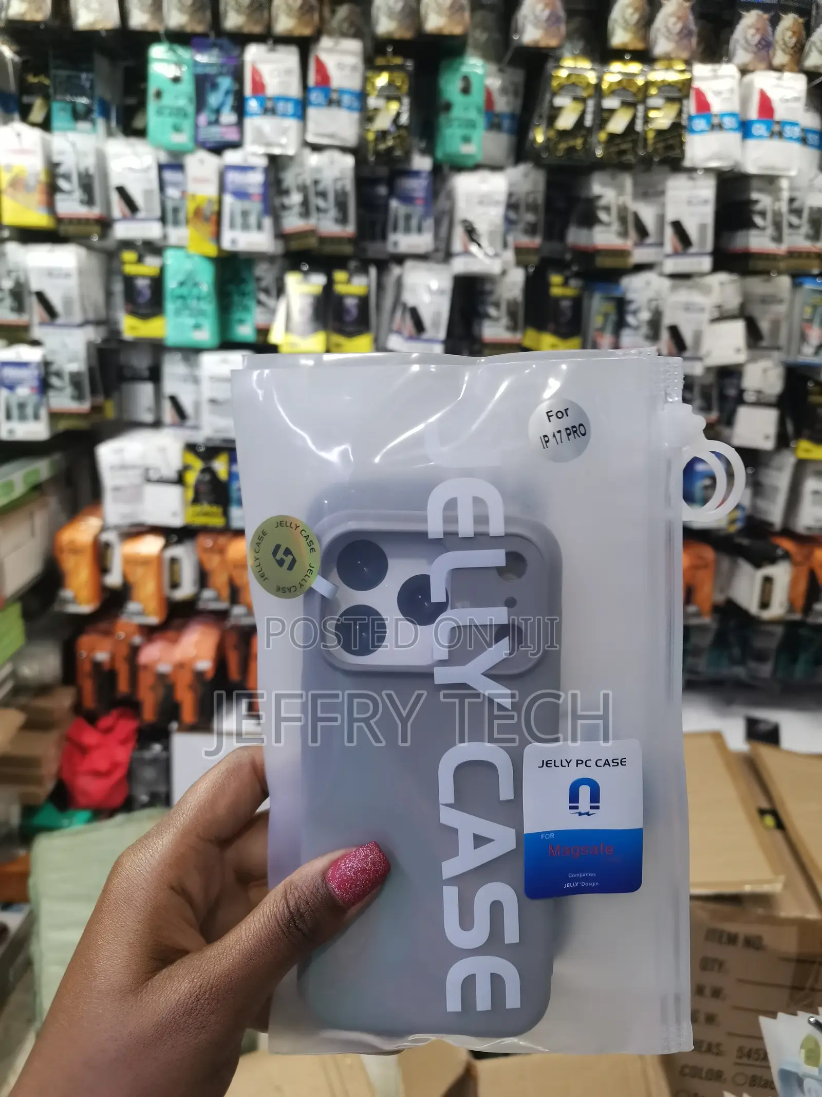Disgov iPhone 17 Pro Pc Hybrid Liquid Jelly Phone Case-Gray