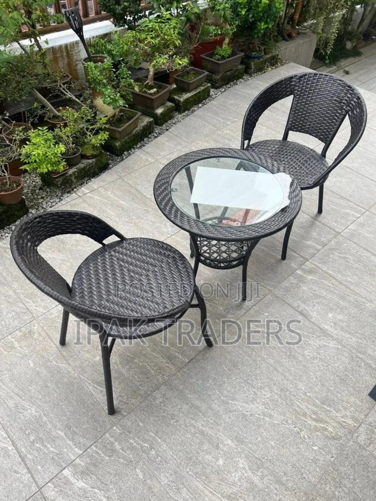 Executive 2 Seater Outdoor/Balcony Set Fully Metallic