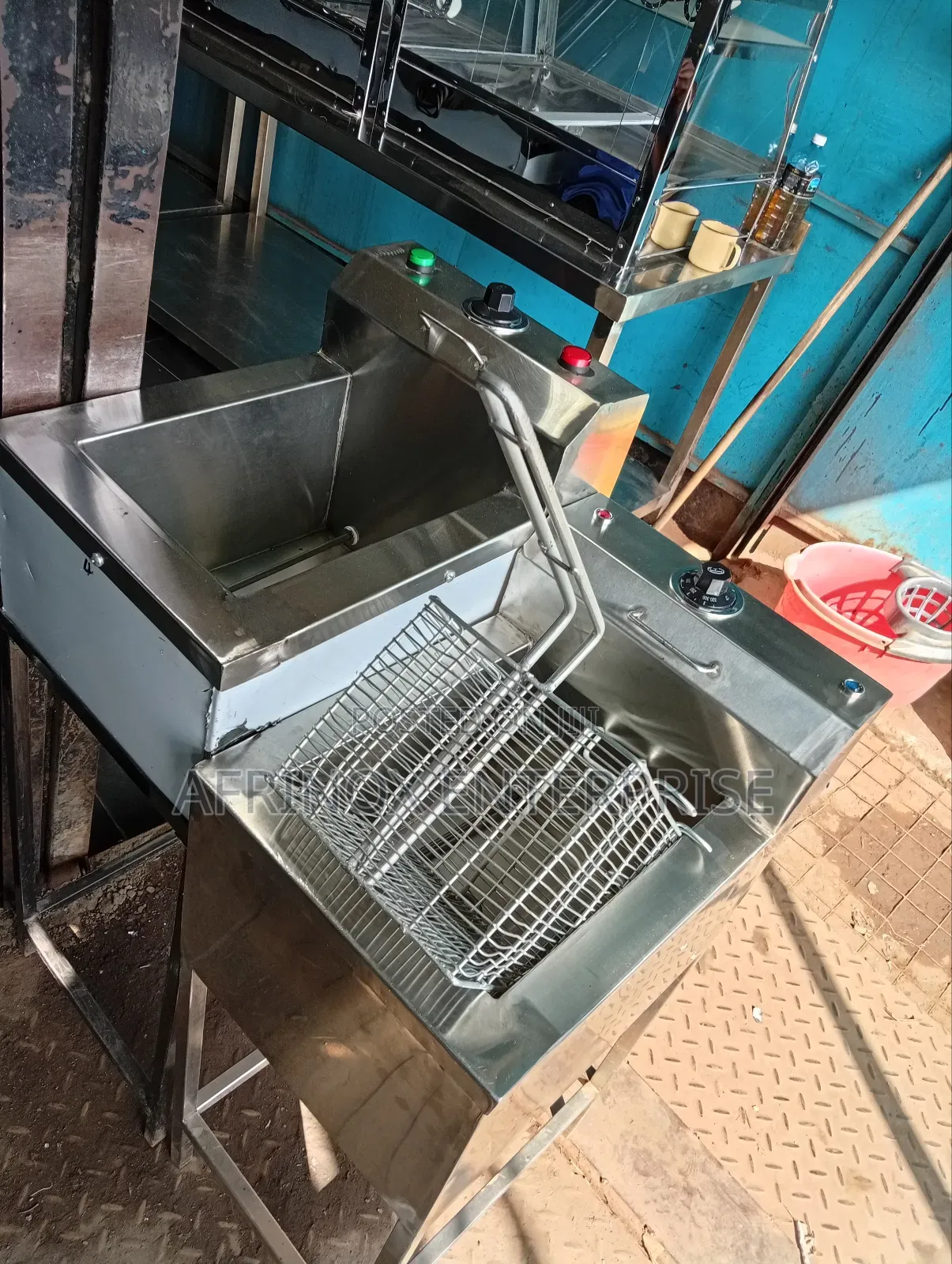 Single Tank Electric Deep Fryers