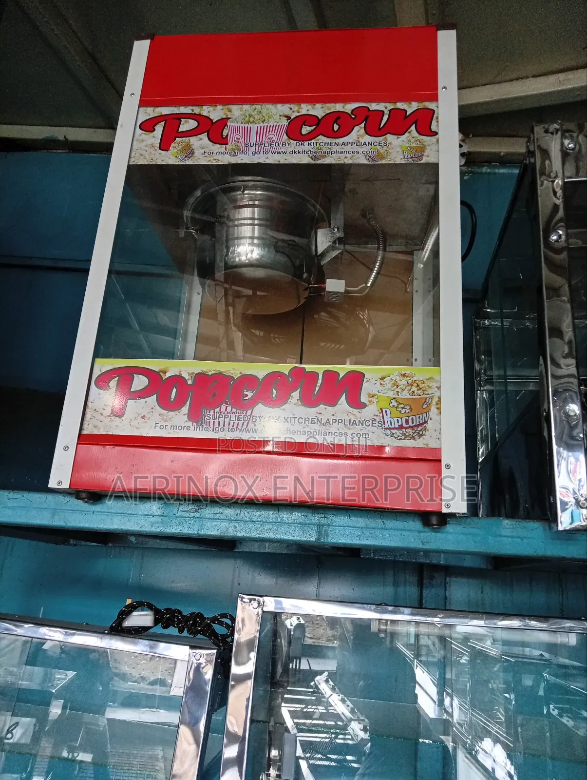 Electric Popcorn Machine – Commercial Grade