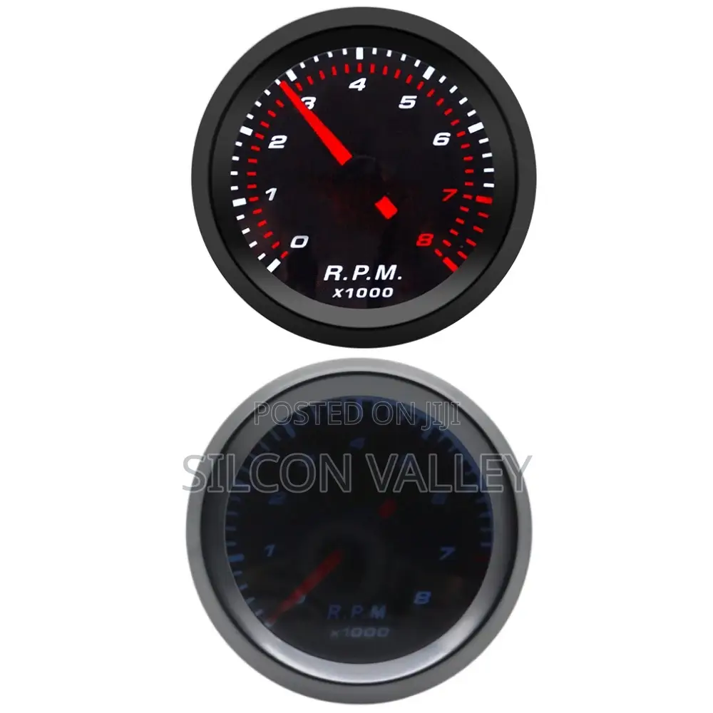 2′′ 52mm RPM Gauge Psi/Bar Vacuum Water Oil Temp Oil Pressure Volt